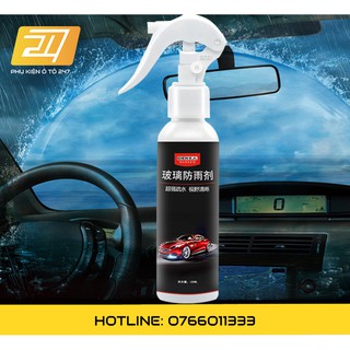 Bình xịt Nano chống bám nước gương kính lái xe ô tô mẫu 2