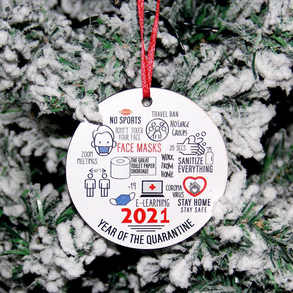 LAKAMIER Phụ Kiện Trang Trí Giáng Sinh Bằng Gỗ Hình Chữ Merry Christmas Xinh Xắn