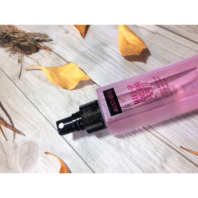 Xịt Khóa Lớp Trang Điểm Dưỡng Ẩm Da Australis Make Up Finishing Spritz