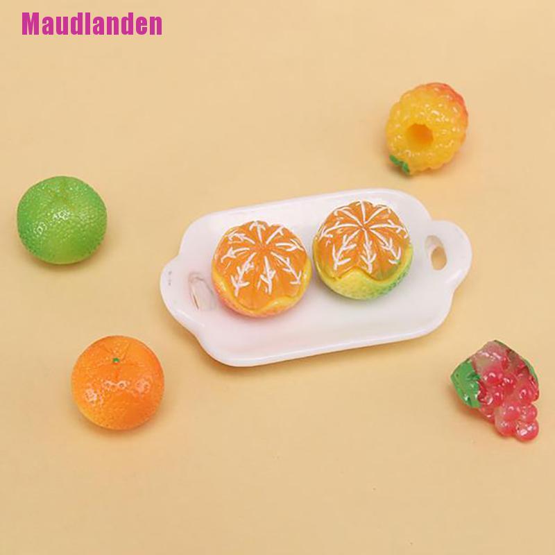Set 5 Chùm Nho Mini 1-2cm Dùng Để Trang Trí Nhà Búp Bê