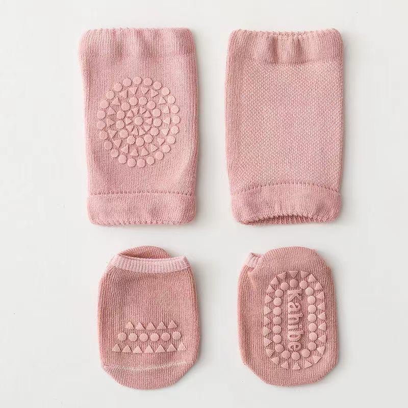 Set tất tập bò + tất chân cho bé yêu (S.M)