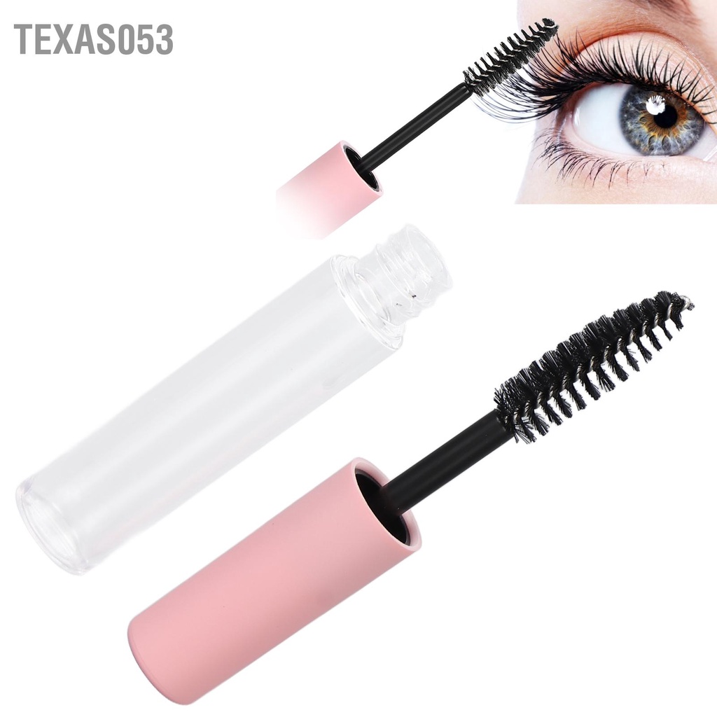 Hàng HOT 10 pcs Ống đựng mascara rỗng bằng nhựa trong suốt dung tích 5ml tiện dụng【Texas053】