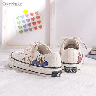 Giày Thể Thao Vải Bạt Thời Trang Hàn Quốc Cho Nữ
