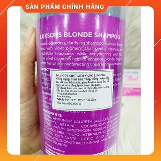 DẦU GỘI TÍM KHỬ VÀNG
