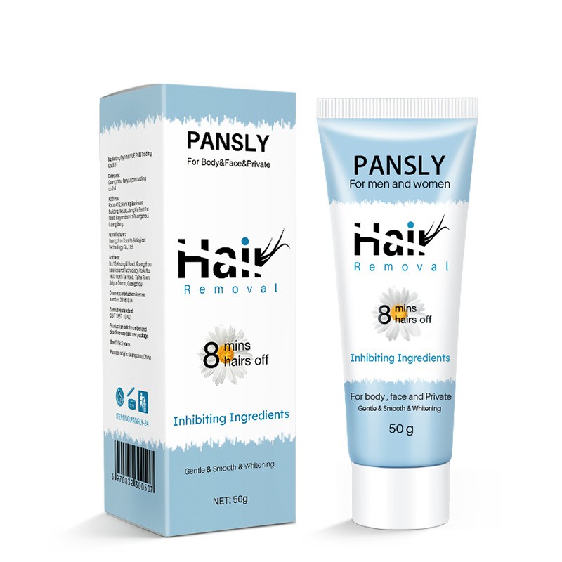Pansly Hair Removal Cream Efficiently Painless Hair Remover for Body Private Parts, Underarm Arm Leg, 50ml