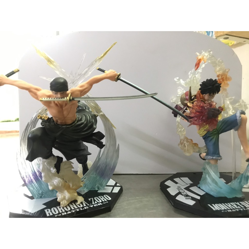 Mô Hình Figure Zoro/Luffy One Piece - Battle Ver 2