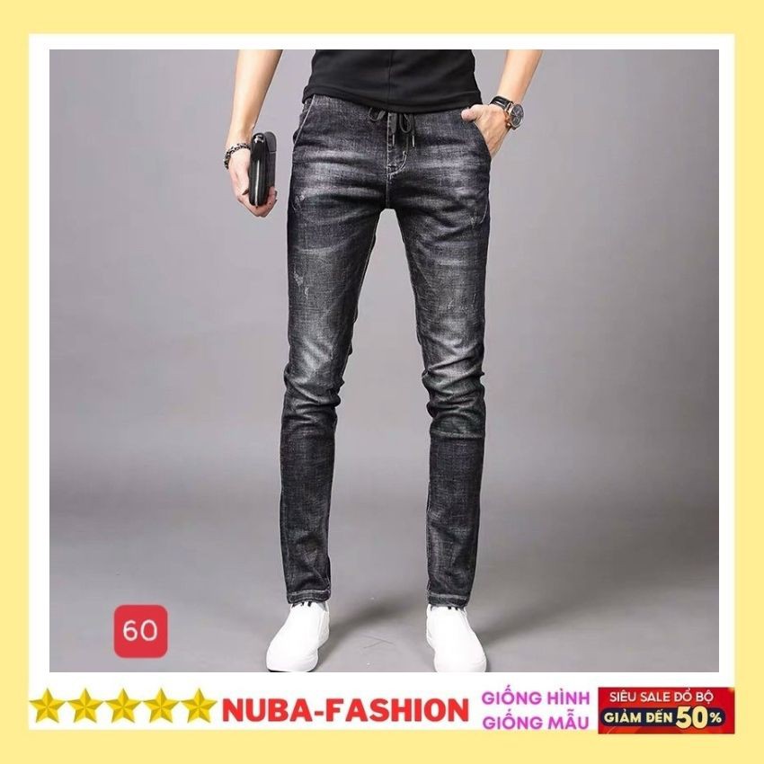 Quần jean nam cao cấp mẫu mới,quần bò đẹp giá rẻ AT 60 | BigBuy360 - bigbuy360.vn