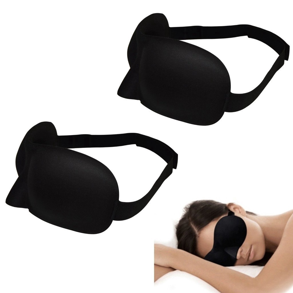 Vỏ Bịt Mắt 3D Hỗ Trợ Giấc Ngủ Tiện Dụng Khi Đi Du Lịch