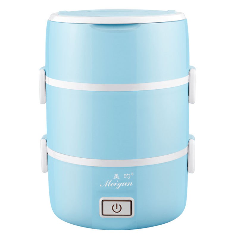 Hộp cơm cắm điện inox 3 tầng Meiyun | BigBuy360 - bigbuy360.vn