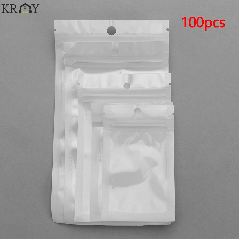 Set 100 Túi Nhựa Khóa Zip Đựng Đồ Đa Năng Tiện Dụng