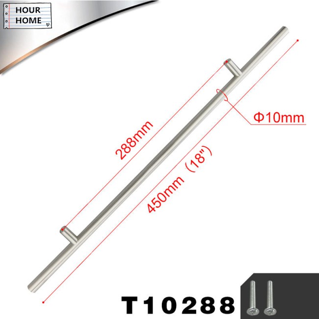 Tay Nắm Cửa Tủ Hình Chữ T Bằng Thép Không Gỉ