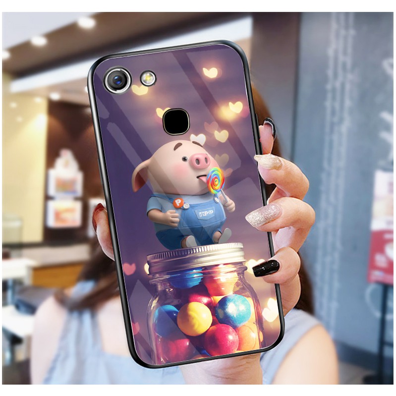 Ốp Lưng VIVO V7, V7+  mặt kính cường lực cao cấp