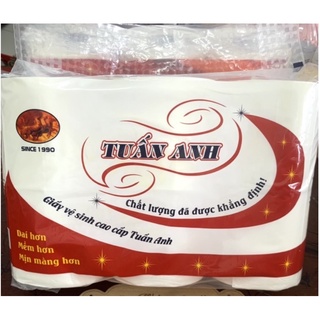 Giấy vệ sinh tuấn anh bịch 6 cuộn cao cấp
