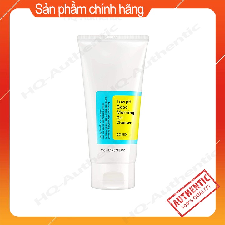 Gel Rửa Mặt Dịu Nhẹ Cosrx Low Ph Good Morning Gel Cleanser 150ml