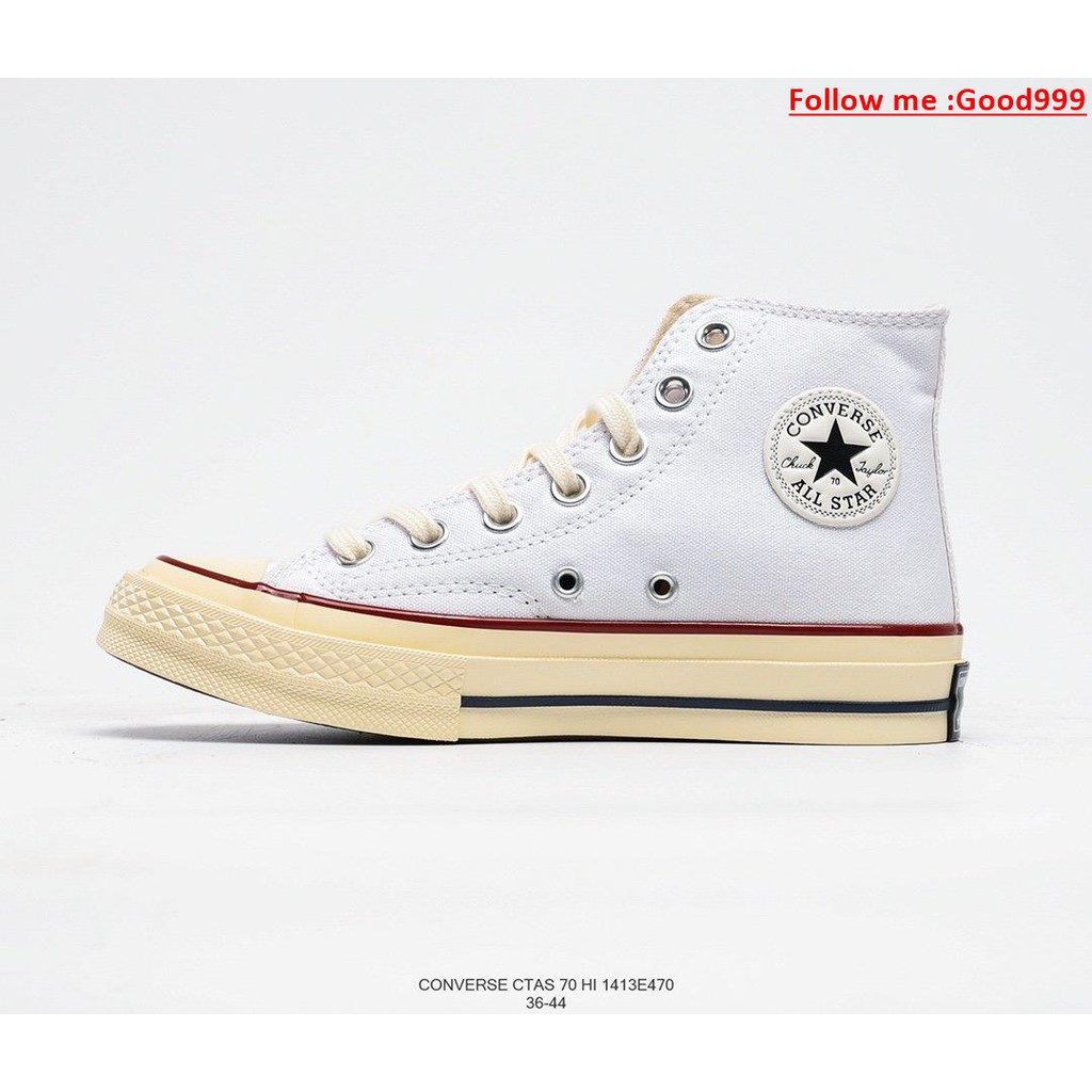 Giày Thể Thao Converse Chuck Taylor All-Star 1970s Màu Trắng Đỏ 999