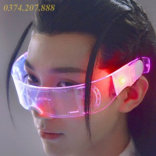 Kính led tiktok phát sáng 3d nhấp nháy, kính phát sáng thông minh