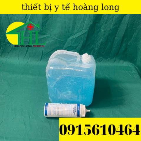 Gel siêu âm star sonong màu xanh can 5 lít