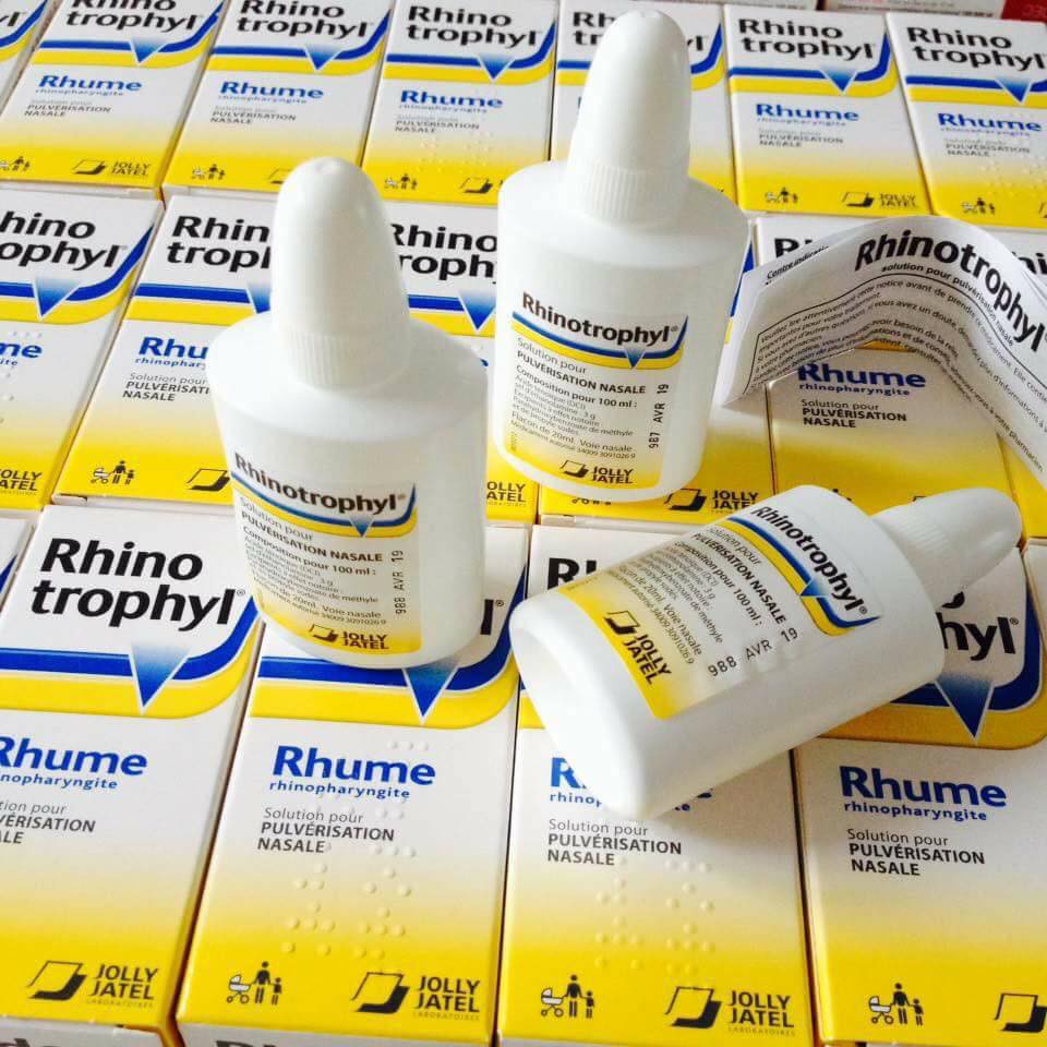 Nhỏ mũi Pháp Rhino Trophyl cho bé và người lớn