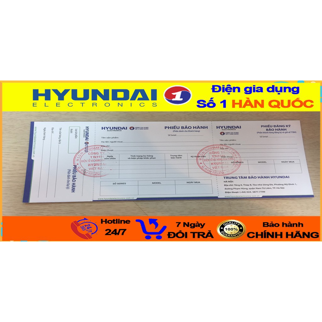 Quạt Cây Hyundai Chính Hãng HDE 6100 Có Điều Khiển Từ Xa [Bảo hành 12 tháng]