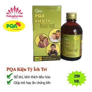 ✅ [CHÍNH HÃNG] Siro PQA Kiện Tỳ Ích Trí – Giúp kích thích tiêu hóa, ăn uống ngon miệng, dành cho trẻ biếng ăn, suy dinh