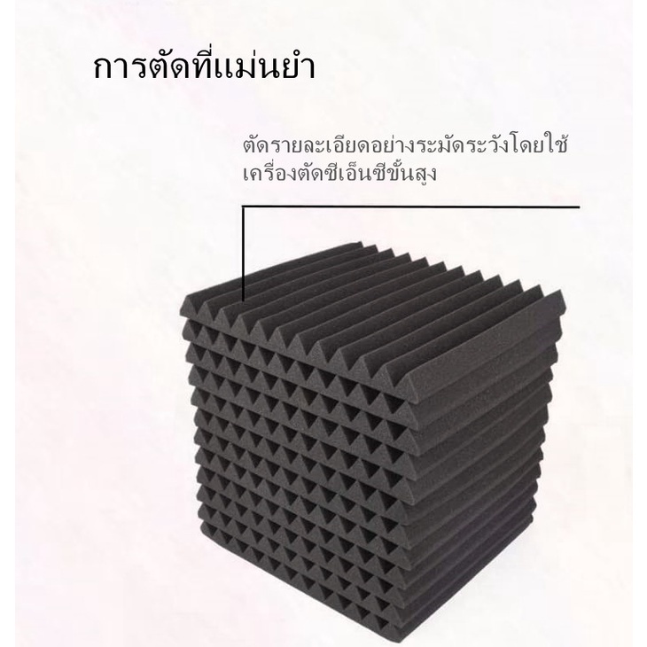 Set 12 Bảng Xốp Cách Âm Nhiều Màu Sắc Tùy Chọn Tiện Dụng Cho Studio