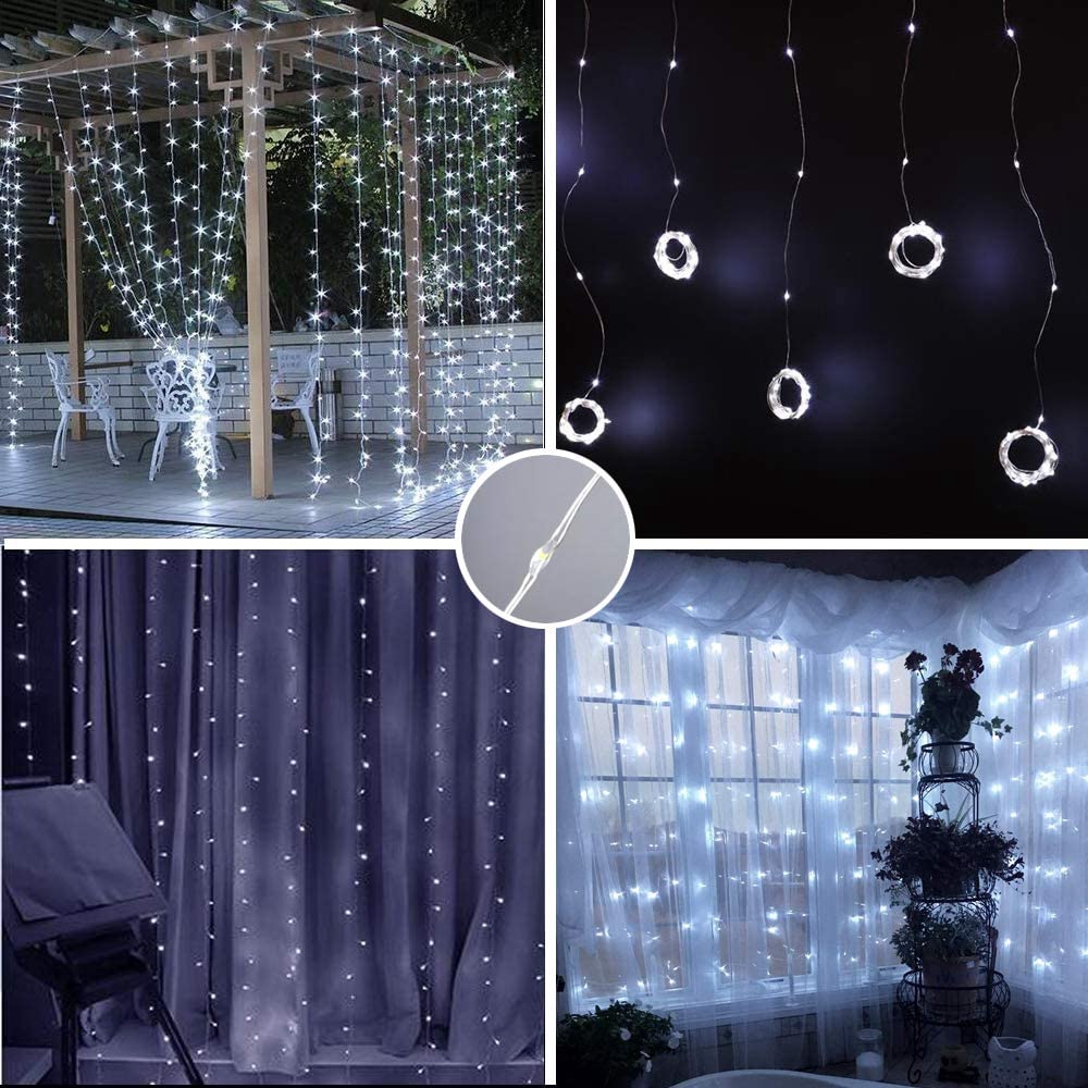 Dây Đèn Led Trang Trí 8 Chế Độ Điều Khiển Từ Xa