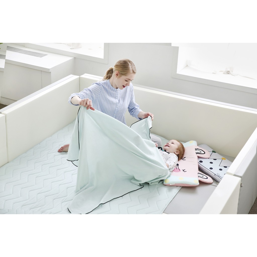 Chăn/ Mền Hè Muslin mềm mại thông thoáng cho trẻ nhập khẩu Bonitabebe HQ