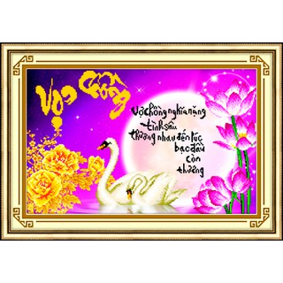 Tranh đính đá vợ chồng 77473