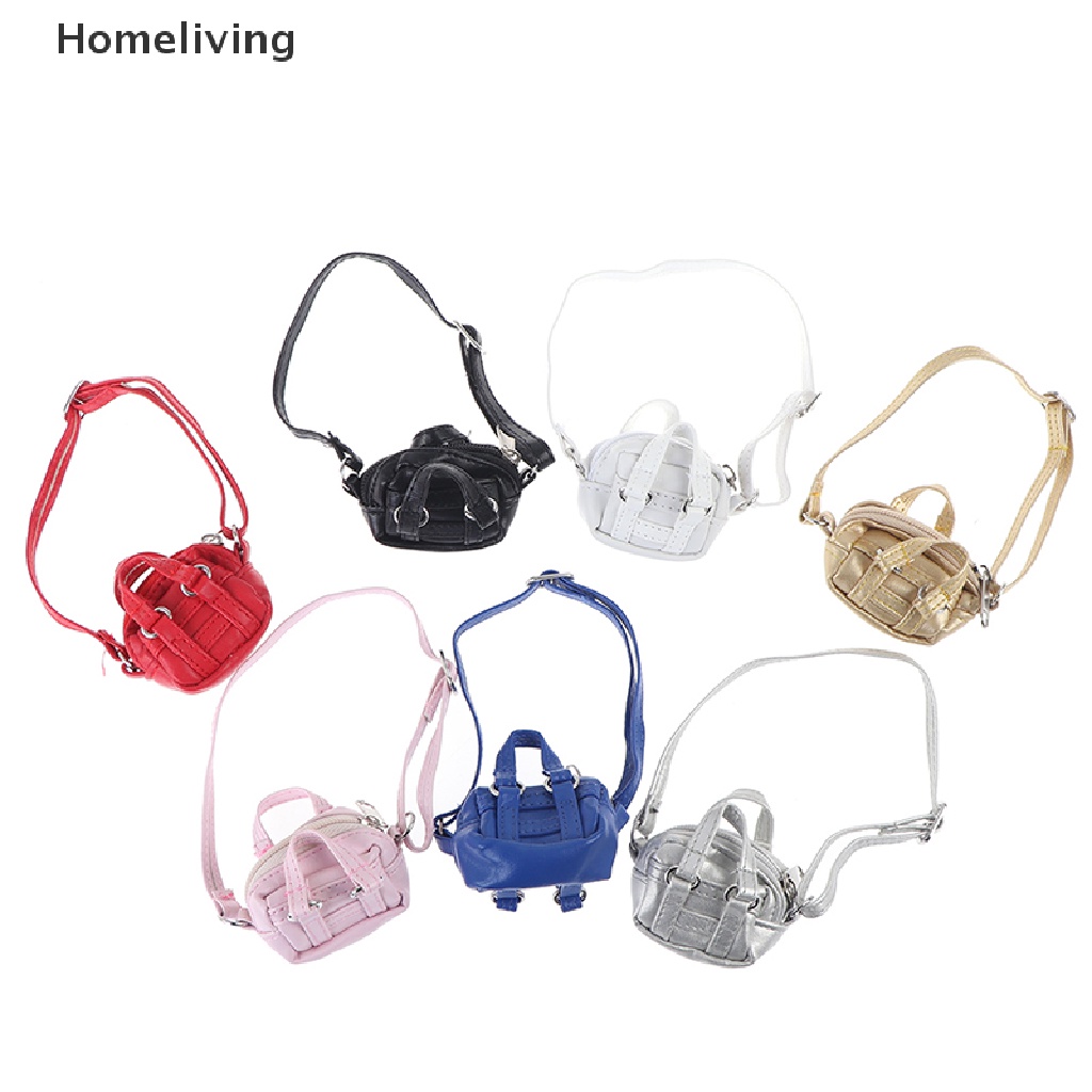 1 Túi Xách Da Đeo Vai Cho Búp Bê Tỉ Lệ 1 / 6 1 / 6