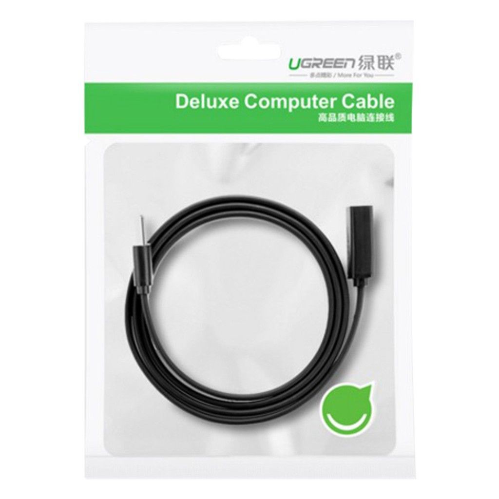 Cáp nối dài USB 3.0 dây dẹt dài 0.5M âm dương chính hãng Ugreen UG-30128 cao cấp