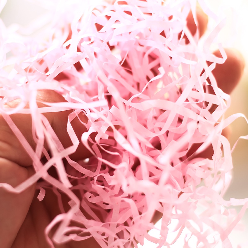 Giấy rơm giấy vụn lót hộp quà 100 g