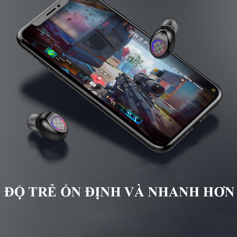 Tai nghe bluetooth V7-TWS5.0 - Thiết kế gọn nhẹ - Kiểu dáng thời trang - Có quà tặng | BigBuy360 - bigbuy360.vn