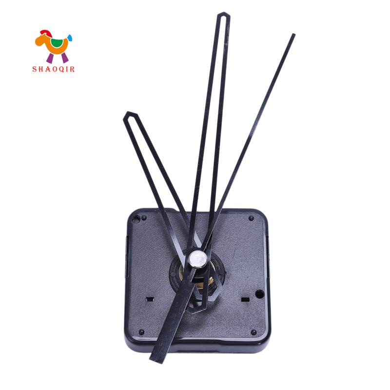 1 bộ động cơ đồng hồ treo tường thay thế với kim đồng hồ cơ học kích thước 14.5x13x8.5cm