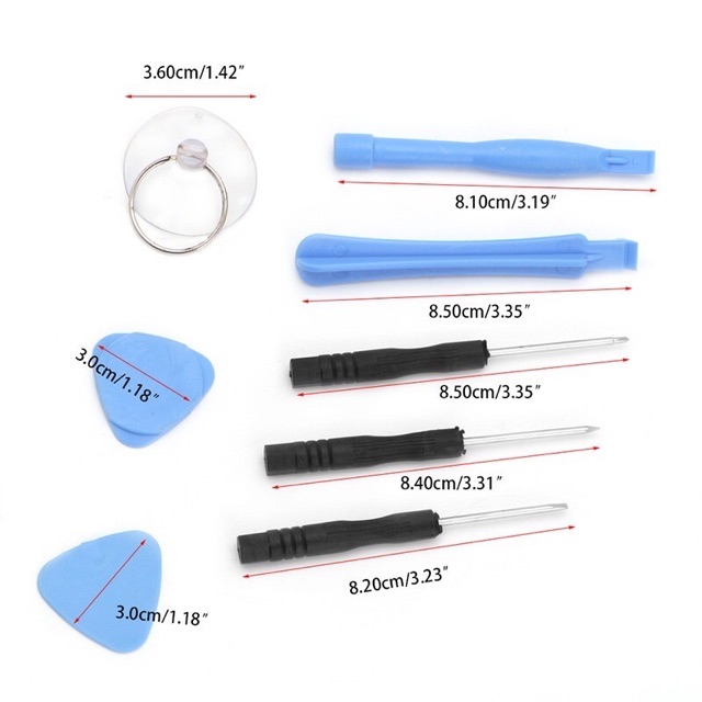 Set of 8 Replacement Repair Tools for Apple Tablets