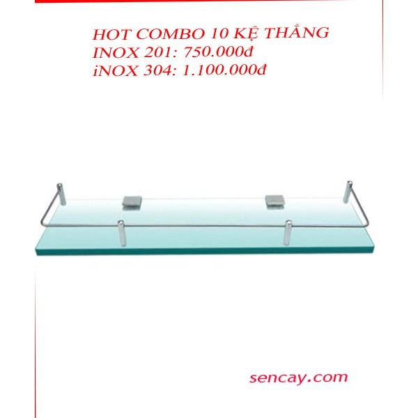KỆ THẲNG INOX