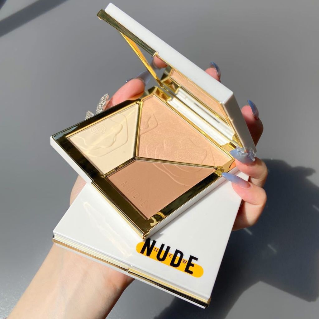 (Hàng Mới Về) Bảng Phấn Tạo Khối 3d 3 Màu Lâu Trôi Dành Cho Trang Điểm | BigBuy360 - bigbuy360.vn