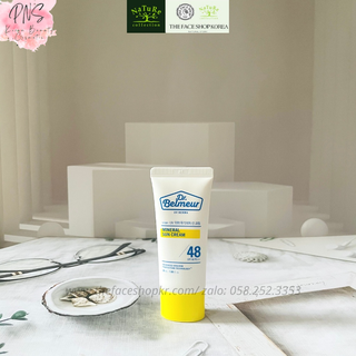 Kem chống nắng vật lý thefaceshop dr belmeur mineral sun cream 30ml