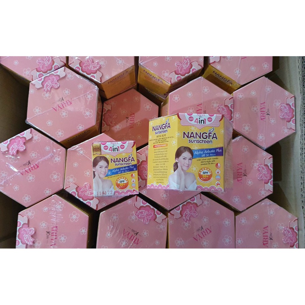 Kem Chống Nắng Dưỡng Da Che Khuyết Điểm Nangfa Thái Lan