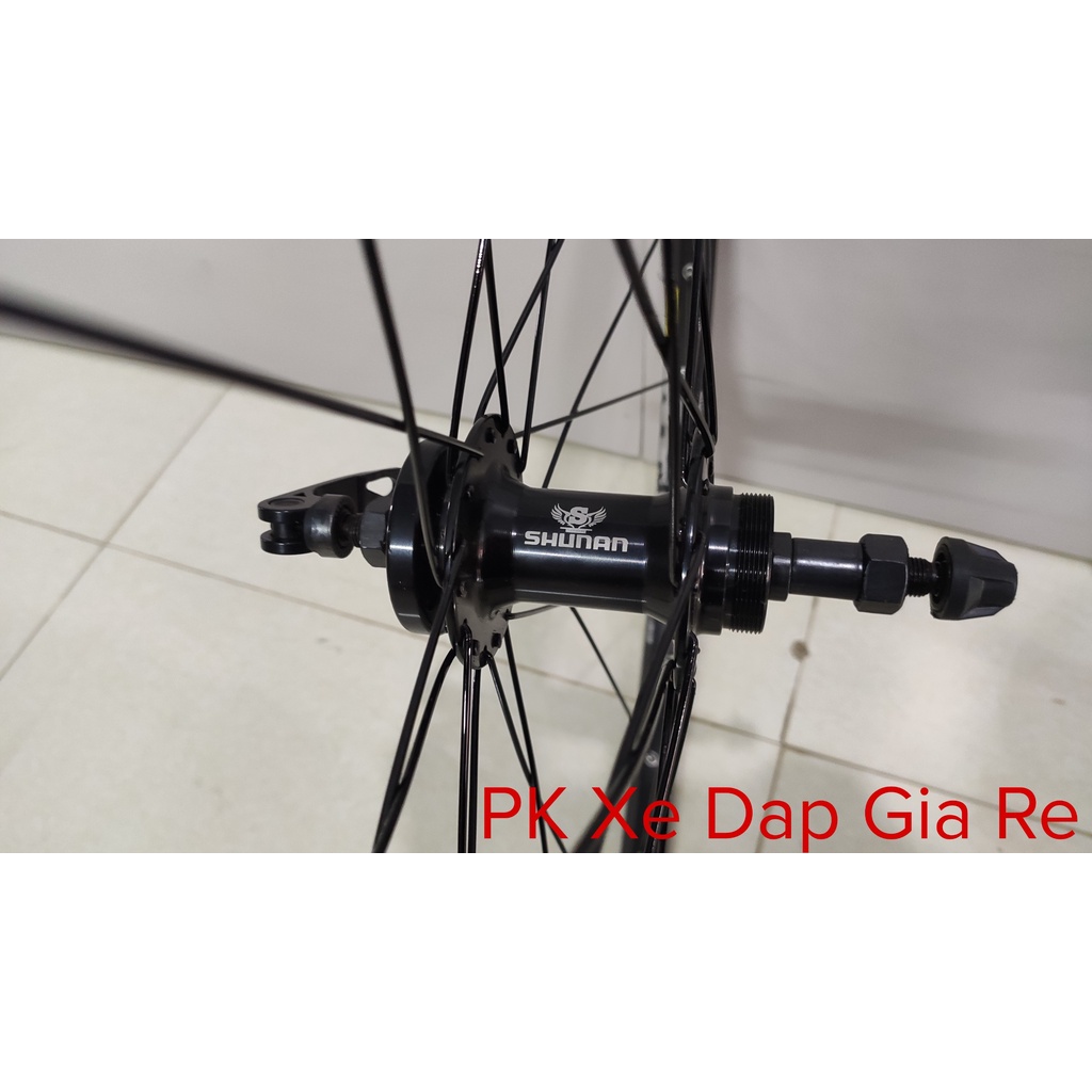 Bộ vành xe đạp thể thao MAVIC 26 - 27.5 - 29inch, 700C cao cấp, Đùm bạc đạn líp vặn, phanh đĩa