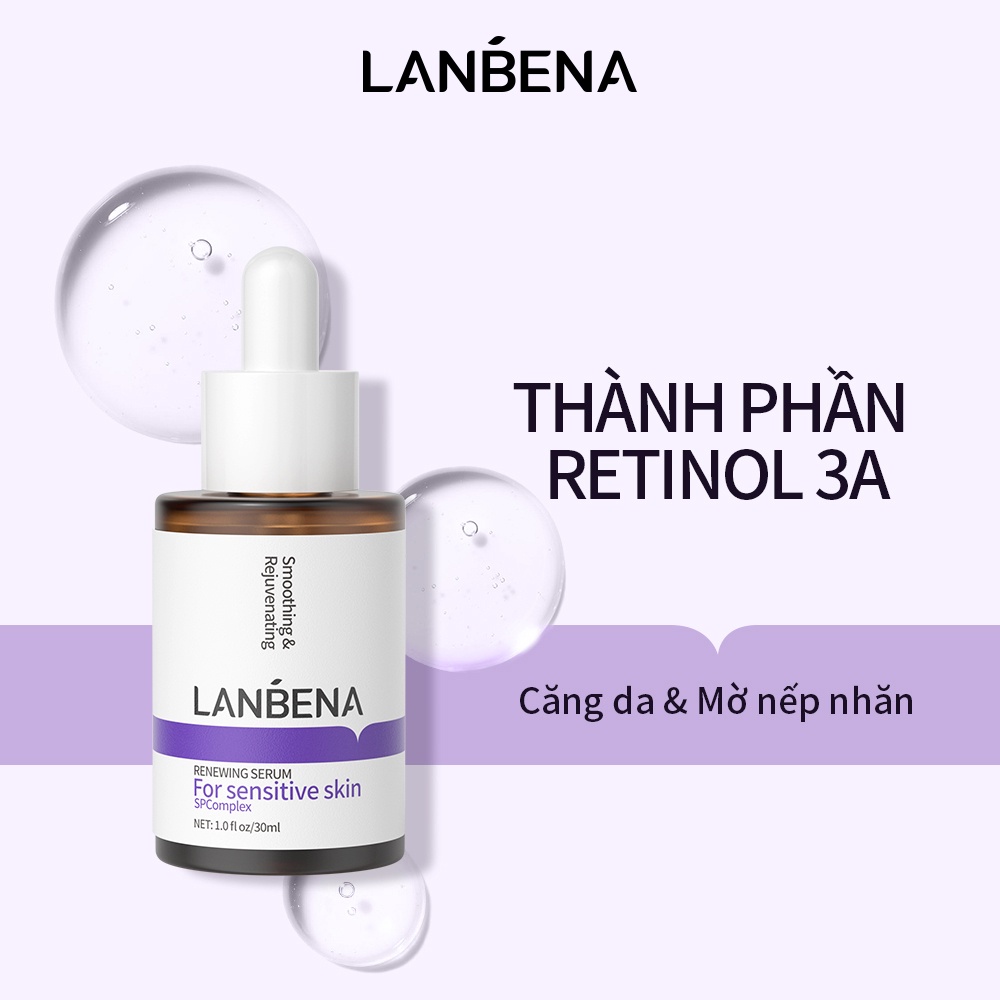 Serum Lanbena Dưỡng Ẩm Chống Lão Hóa Làm Săn Chắc Da 3A Retinol 30ml