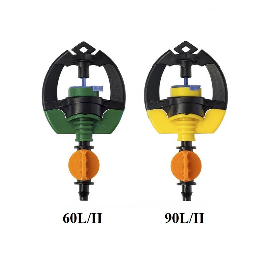 Béc tưới phun mưa SD700 mini, béc tưới gốc, tưới cây lâu năm