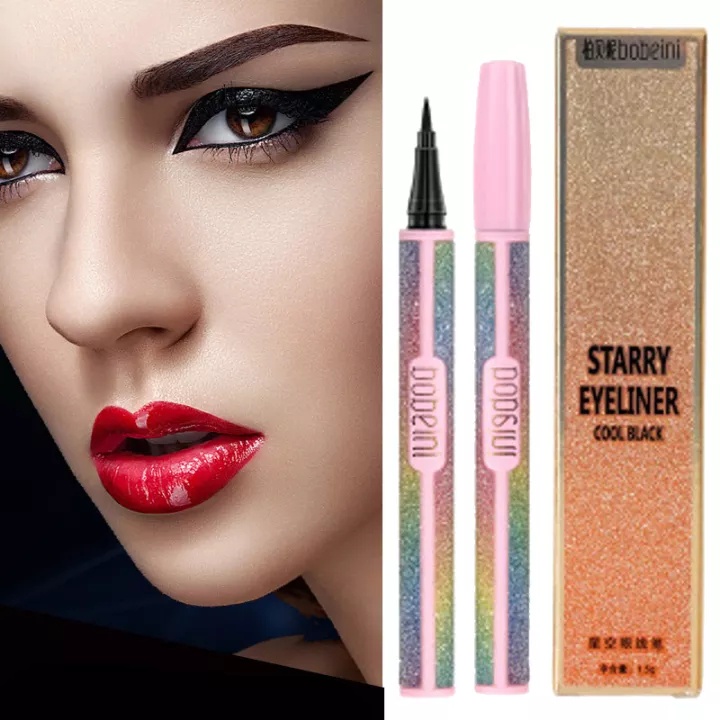 [Hàng mới về] Bút kẻ mắt dạng lỏng chống nước nhanh khô màu sắc ánh sao độc đáo cao cấp