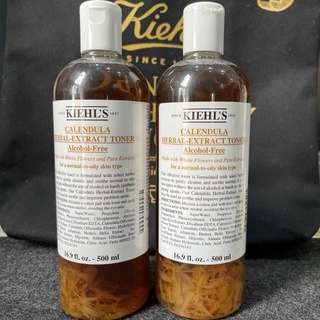 Toner Hoa Cúc Kiehl's Calendula Herbal Extract Alcohol-Free Toner nước hoa hồng 500ml
