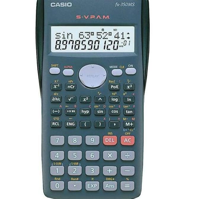 Máy Tính Xách Tay casio fx-350ms fx350ms Chất Lượng Cao