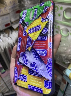 Ốp lưng samsung note 3 in logo durex