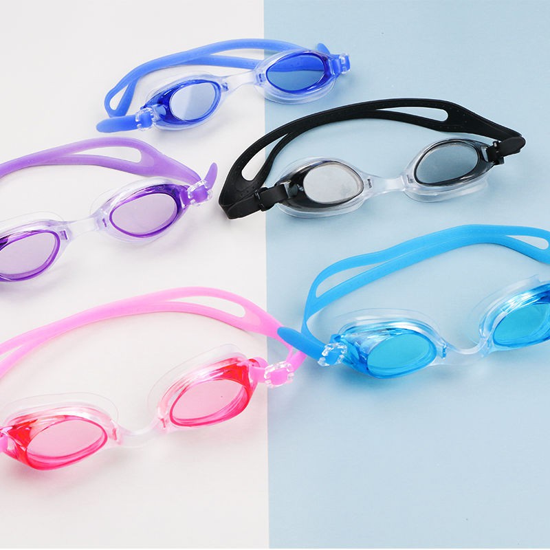 Transparent diving goggles, kids swim goggles universal waterproof ear protection