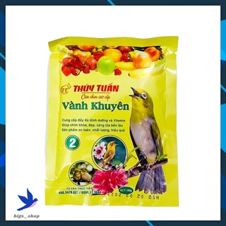 Cám chim vành khuyên Thuý Tuấn số 2 cao cấp -100gram-Cám khuyên thuý tuấn cao câp số 2