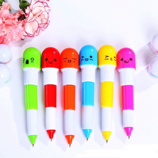 (CÓ SẴN)Bút bi hình viên thuốc Vitamin Ballpen