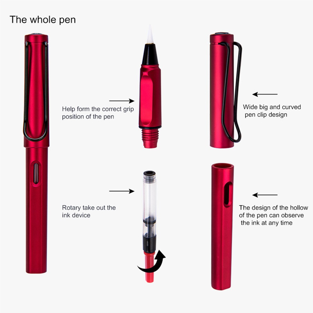 Bút lông SeamiArt màu nhám có thể nạp lại mực tiện lợi dùng viết thư pháp/viết chữ/vẽ