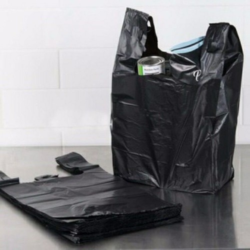 [Có sẵn] Túi nilong đen loại 3kg - 5kg - 10kg có quai dùng gói hàng, đựng rác tiện dụng-supersale247